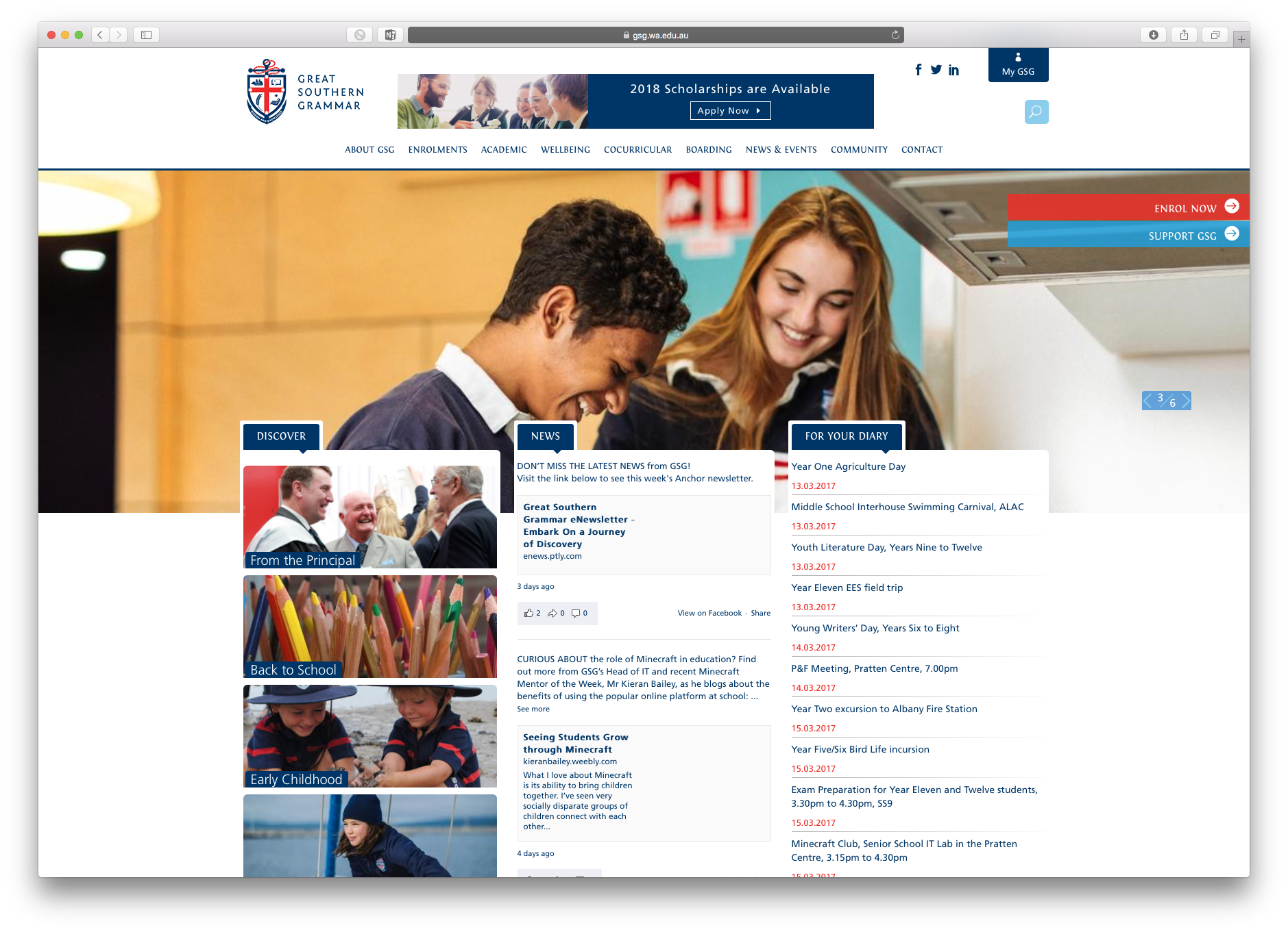 Accessing Reports through MyGSG – Great Southern Grammar - Support